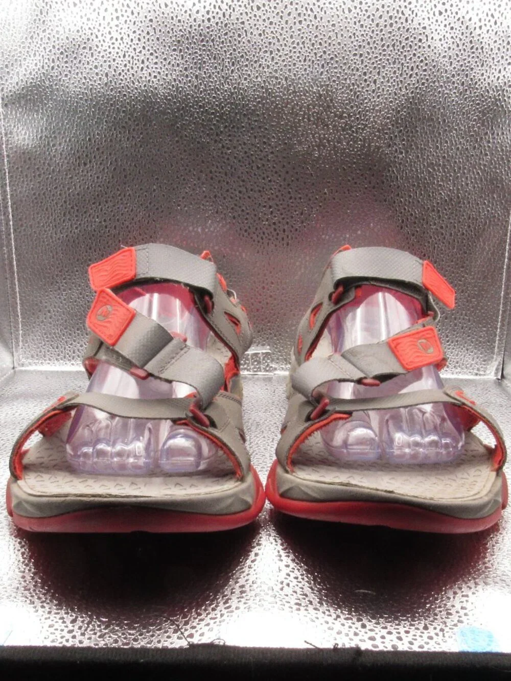 Merrell Red/Gray Castle Rock Sandals Size 14 Very Good Condition